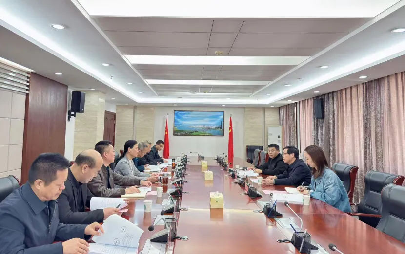 桑延慧會(huì)見安徽智能傳感器研究院副院長(zhǎng)王世和一行